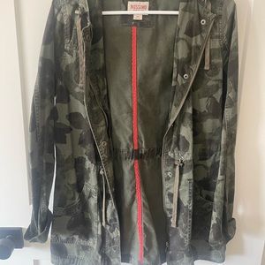 Camo Print Jacket